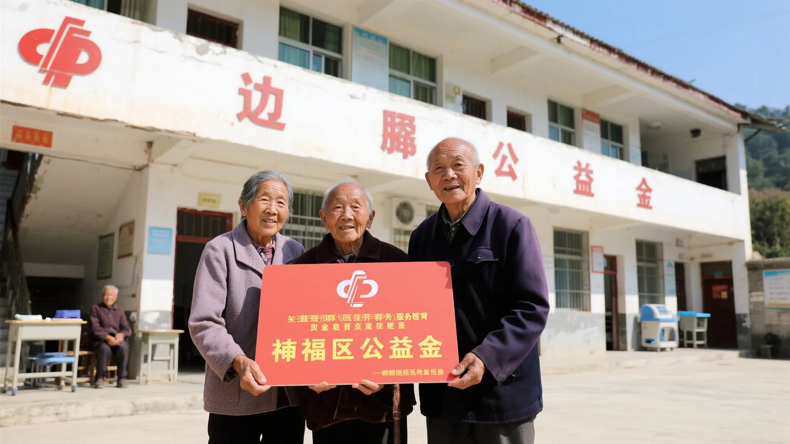 福彩公益金温暖边疆敬老院 守护最美“夕阳红