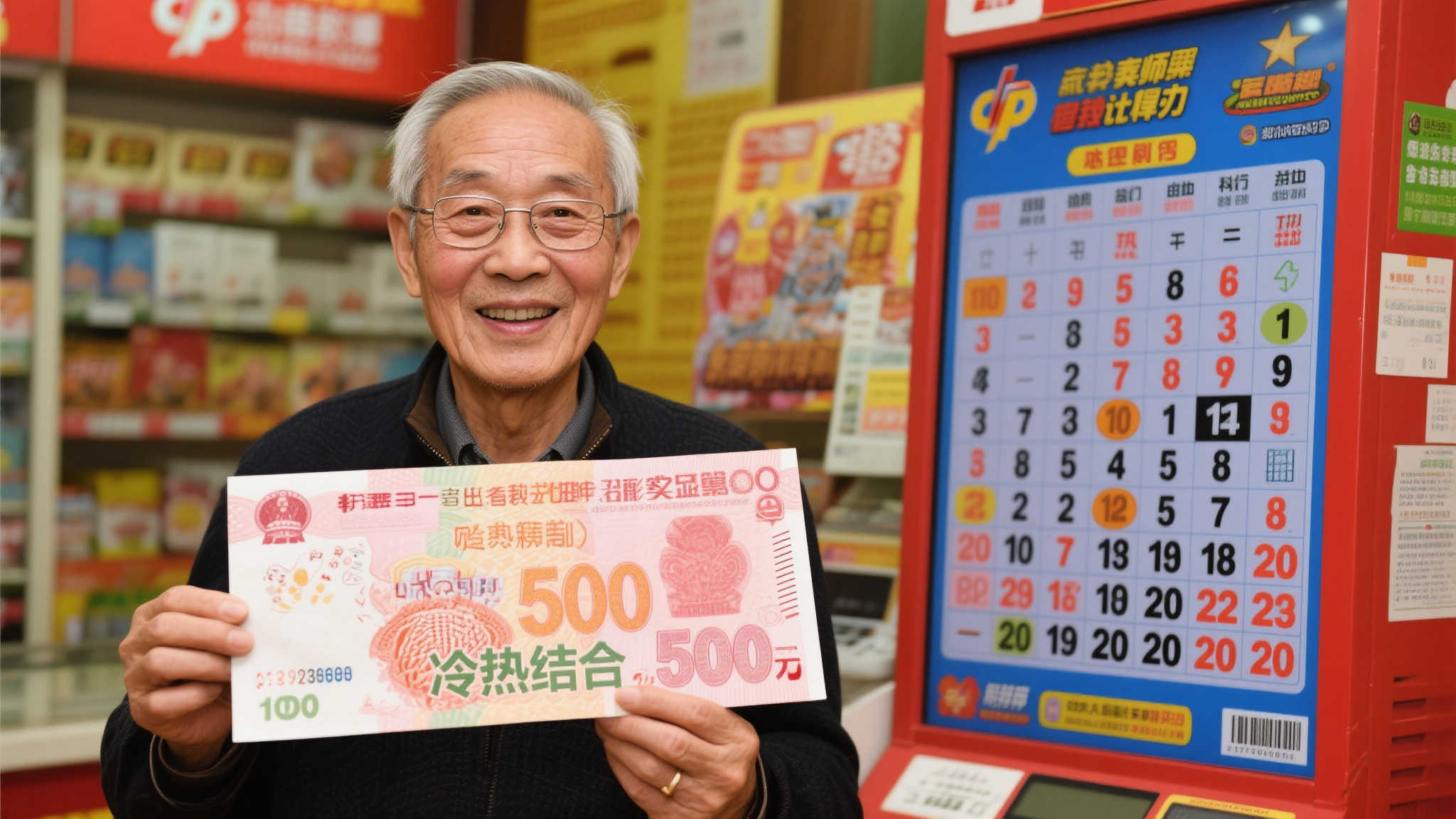 七旬彩民凭技术揽获大乐透1438万：选号成大脑思维训练